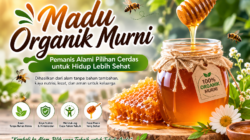 Madu Organik Murni Menjadi Alternatif Pemanis Alami Untuk Konsumen Sehat
