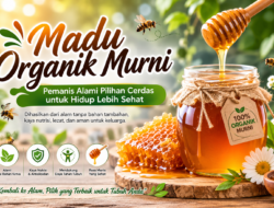 Madu Organik Murni Menjadi Alternatif Pemanis Alami Untuk Konsumen Sehat